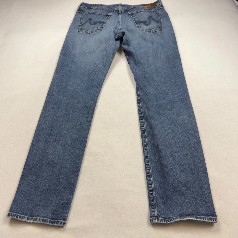 AG Adriano Goldschmied The Graduate Tailored Leg Jeans Blue 36x34‎ Made in USA